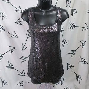 Old Navy Sequined Tank Top Size Extra Large XL